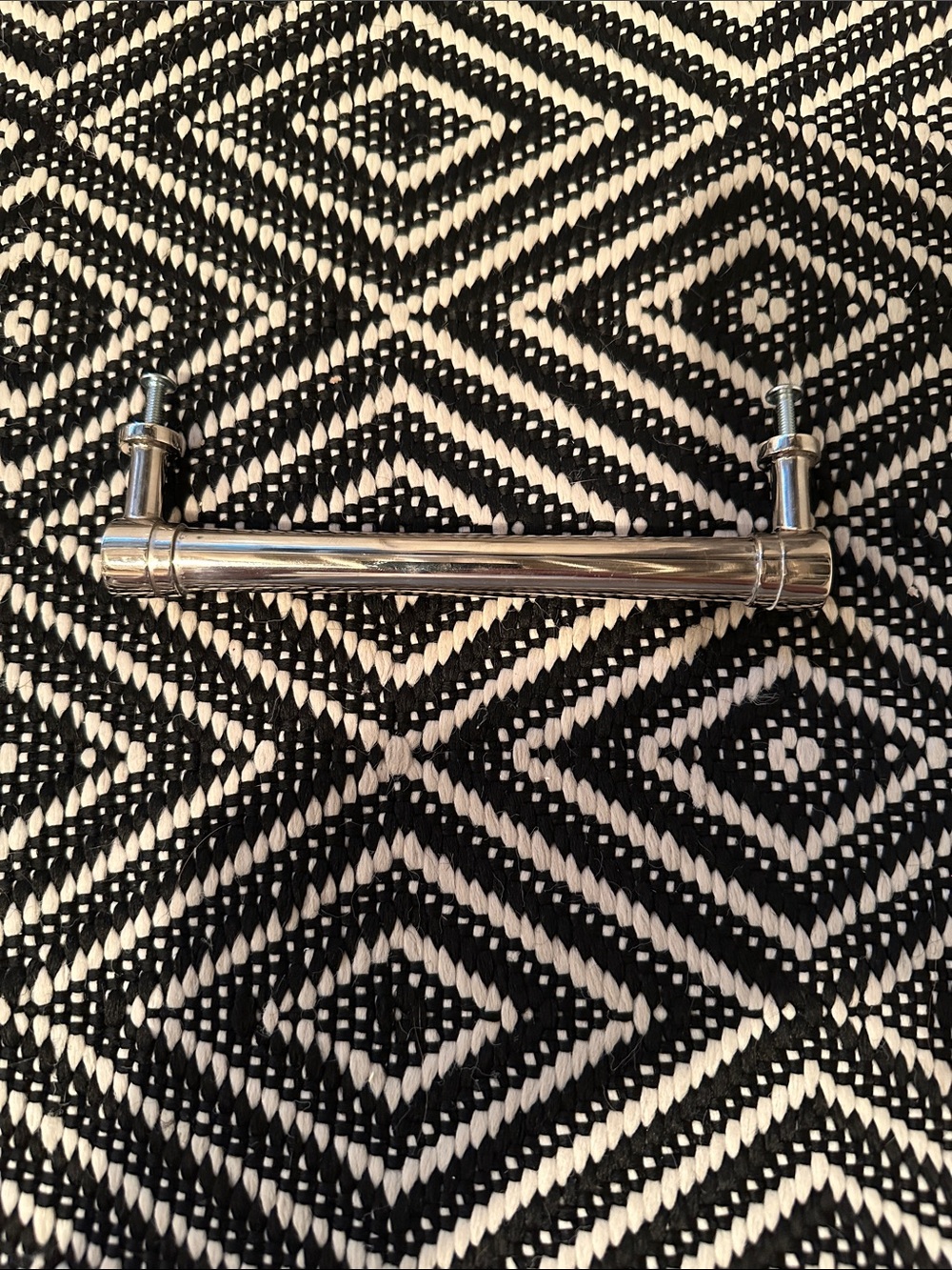 Restoration Hardware Grafton Polished Nickel Cabinet Pull Handle-6”